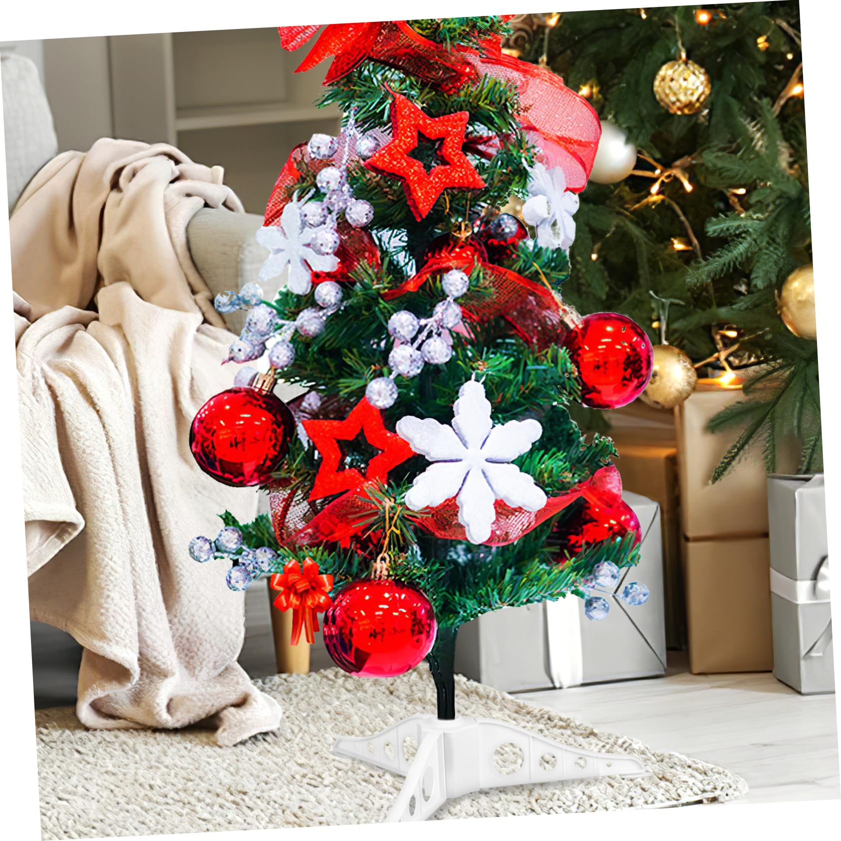 Amazon | クリスマスツリースタンド 小さな木の固定具 クリスマス